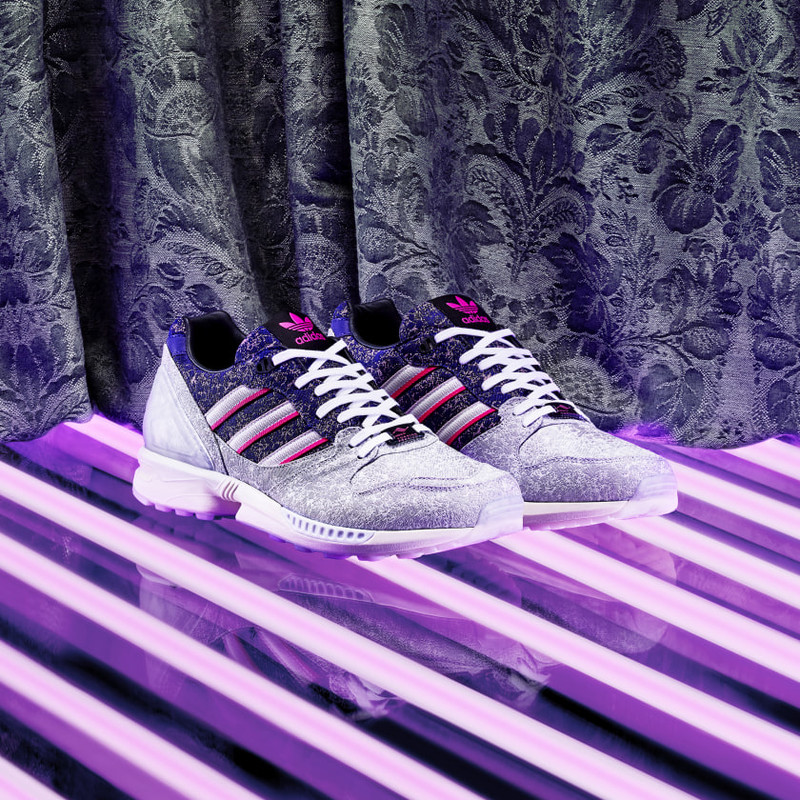 purple♡ Adidas ZX Flux Sneakers Size 47 1/3 NEW – Red Door Store
